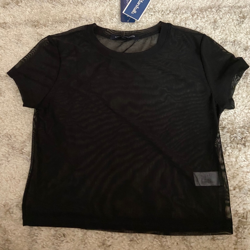 Black Mesh shirt